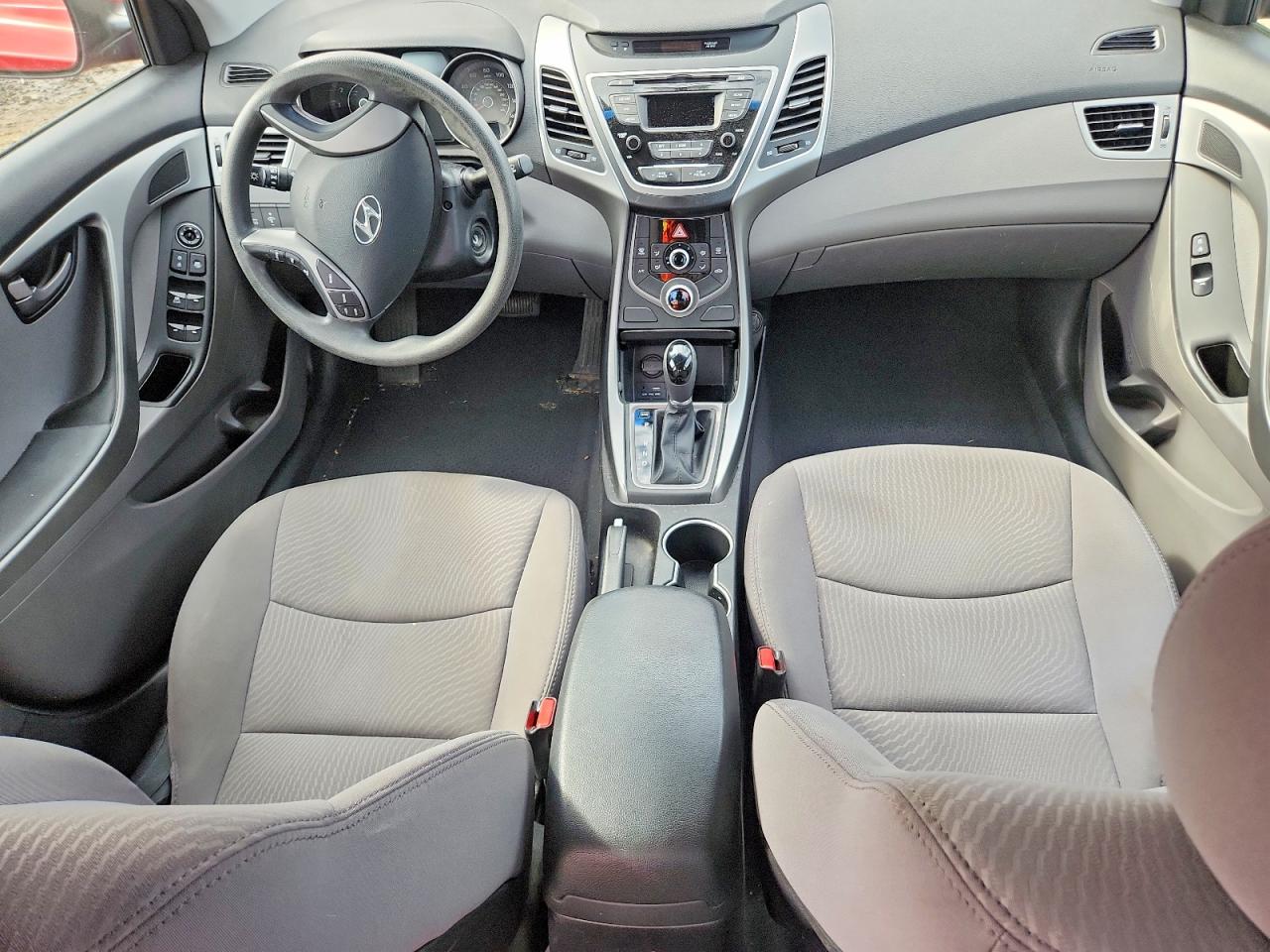 2014 Hyundai Elantra Se Красный vin: 5NPDH4AE1EH541354
