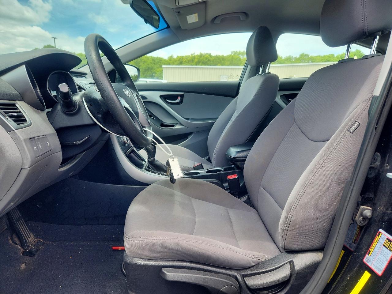 2014 Hyundai Elantra Se Black vin: 5NPDH4AE1EH546067