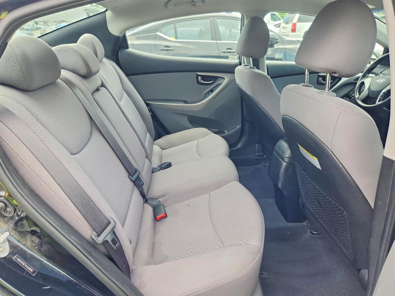 2014 Hyundai Elantra Se Black vin: 5NPDH4AE1EH546067