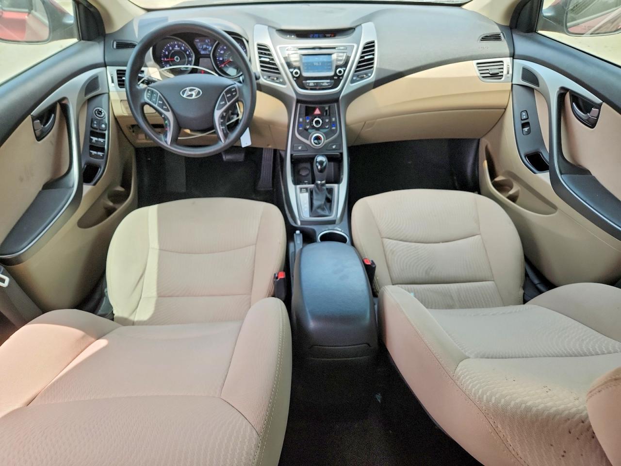 2014 Hyundai Elantra Se Burgundy vin: 5NPDH4AE1EH546148