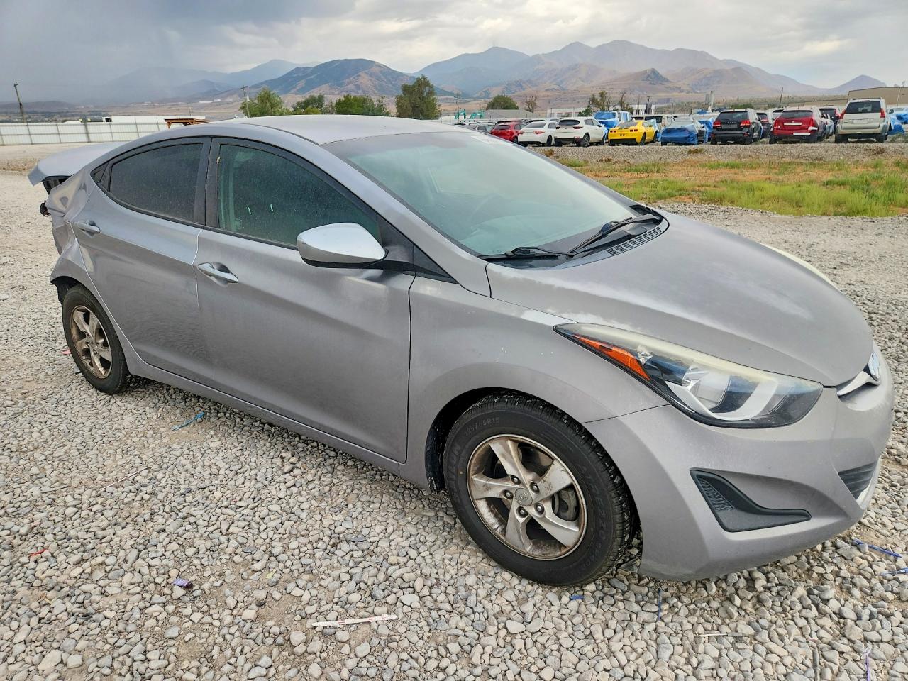 2015 Hyundai Elantra Se Серый vin: 5NPDH4AE1FH559810