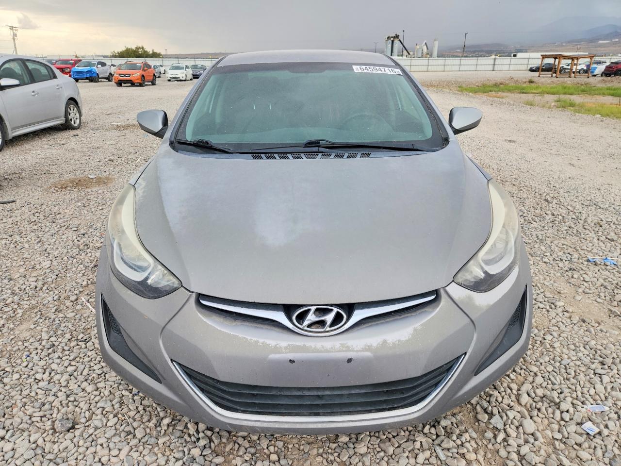 2015 Hyundai Elantra Se Серый vin: 5NPDH4AE1FH559810