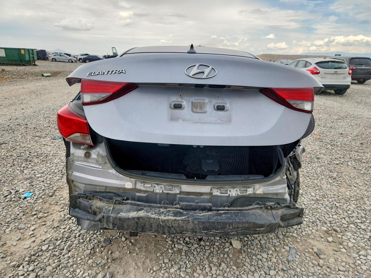 2015 Hyundai Elantra Se Серый vin: 5NPDH4AE1FH559810