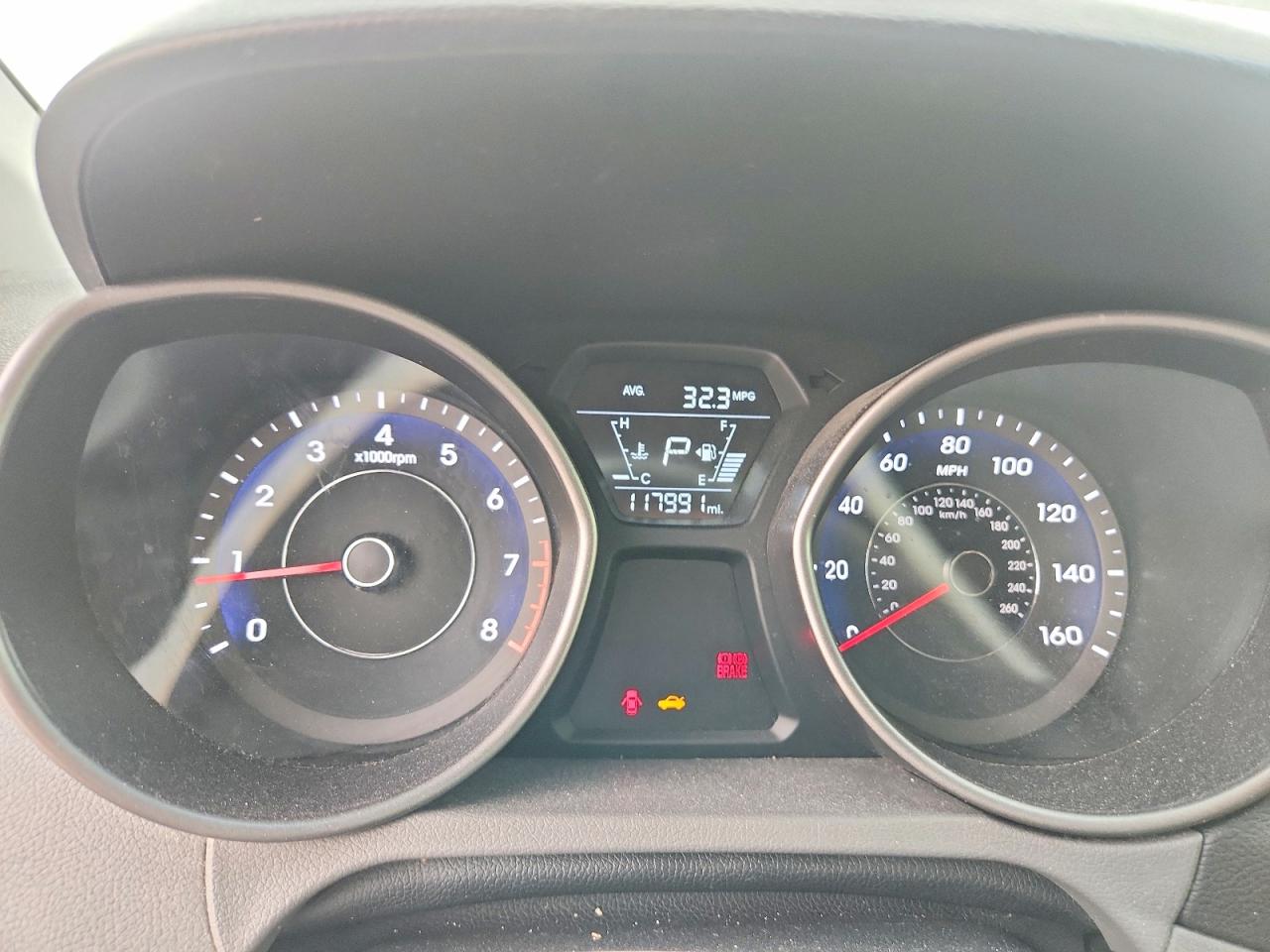 2015 Hyundai Elantra Se Серый vin: 5NPDH4AE1FH559810