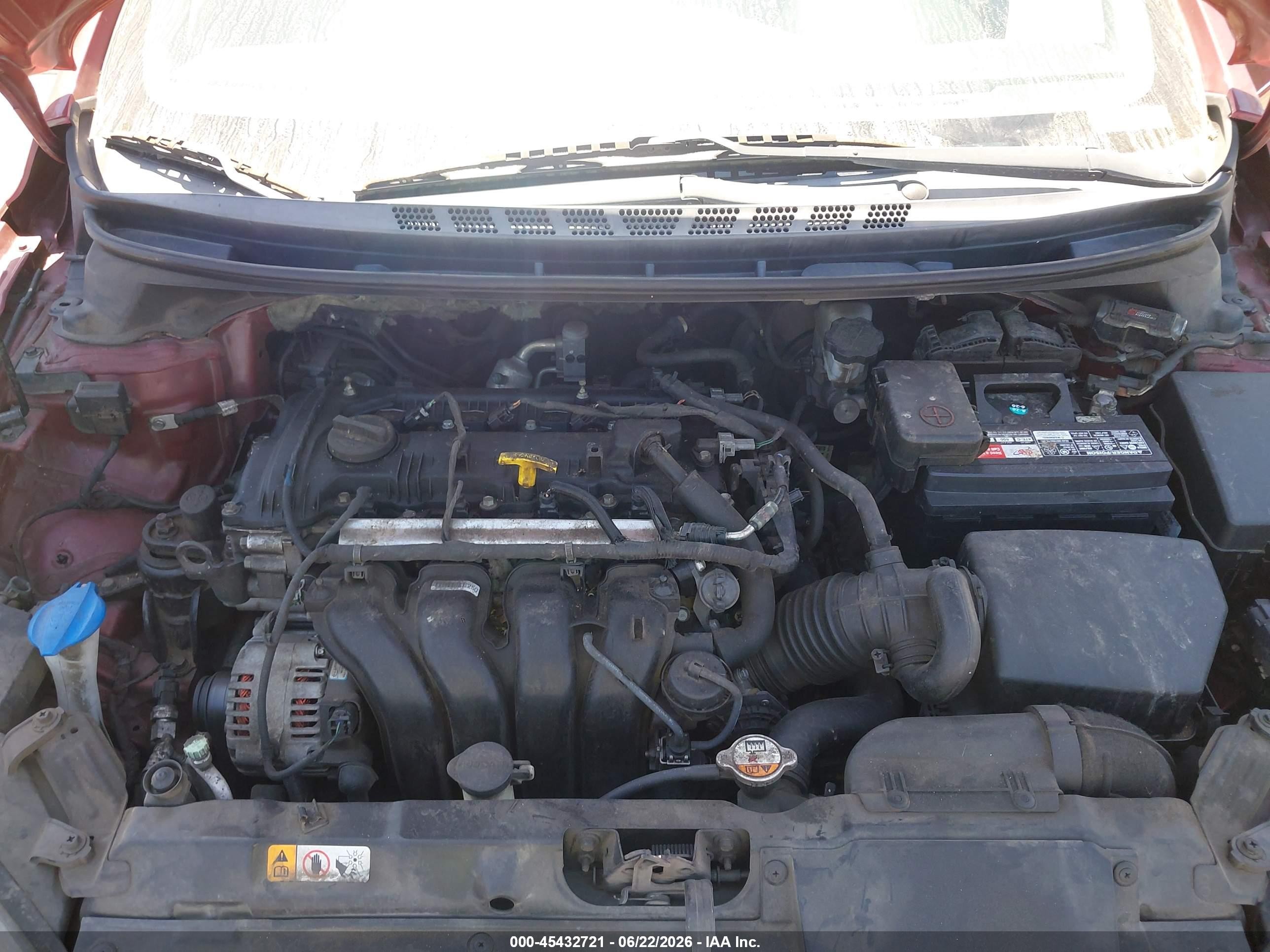 2015 Hyundai Elantra Se Красный vin: 5NPDH4AE1FH568958
