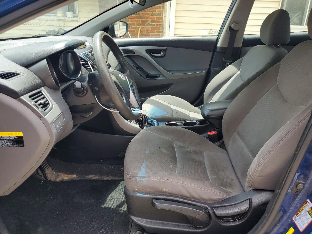 2015 Hyundai Elantra Se Синий vin: 5NPDH4AE1FH575246