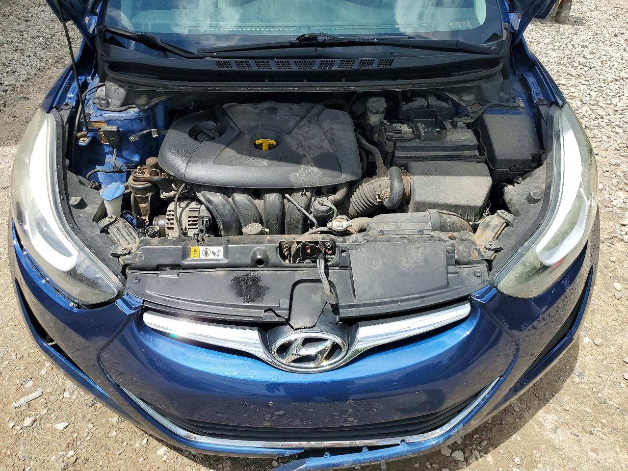 2015 Hyundai Elantra Se Синий vin: 5NPDH4AE1FH575246