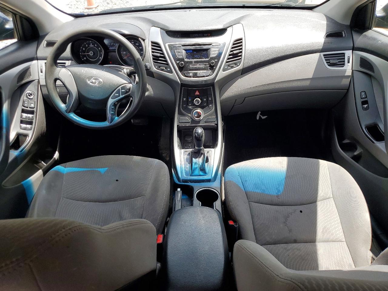 2015 Hyundai Elantra Se Синий vin: 5NPDH4AE1FH575246