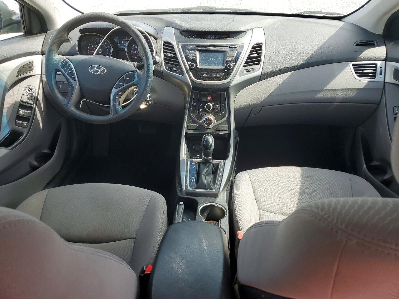 2015 Hyundai Elantra Se White vin: 5NPDH4AE1FH584027