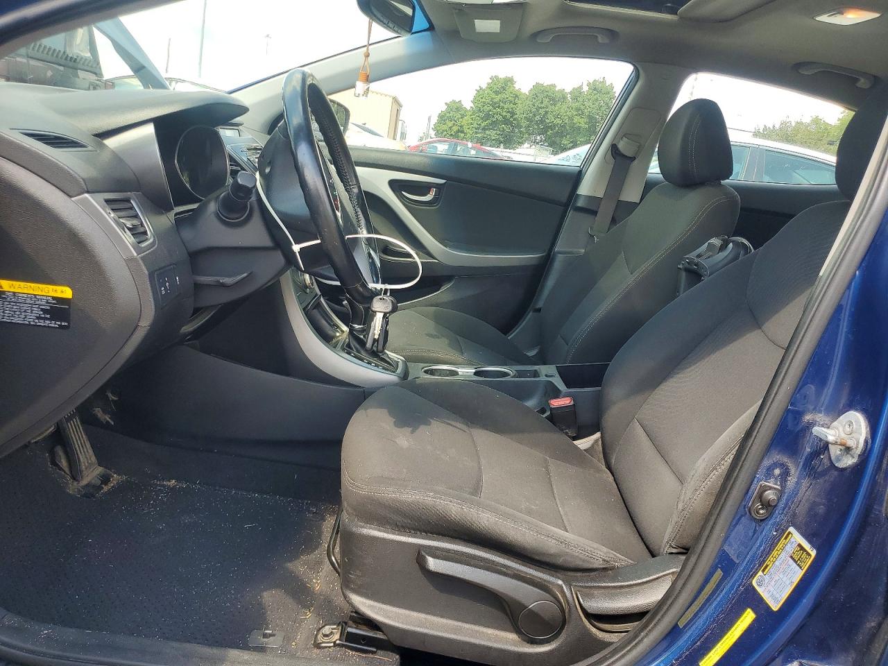 2015 Hyundai Elantra Se Синий vin: 5NPDH4AE1FH584903