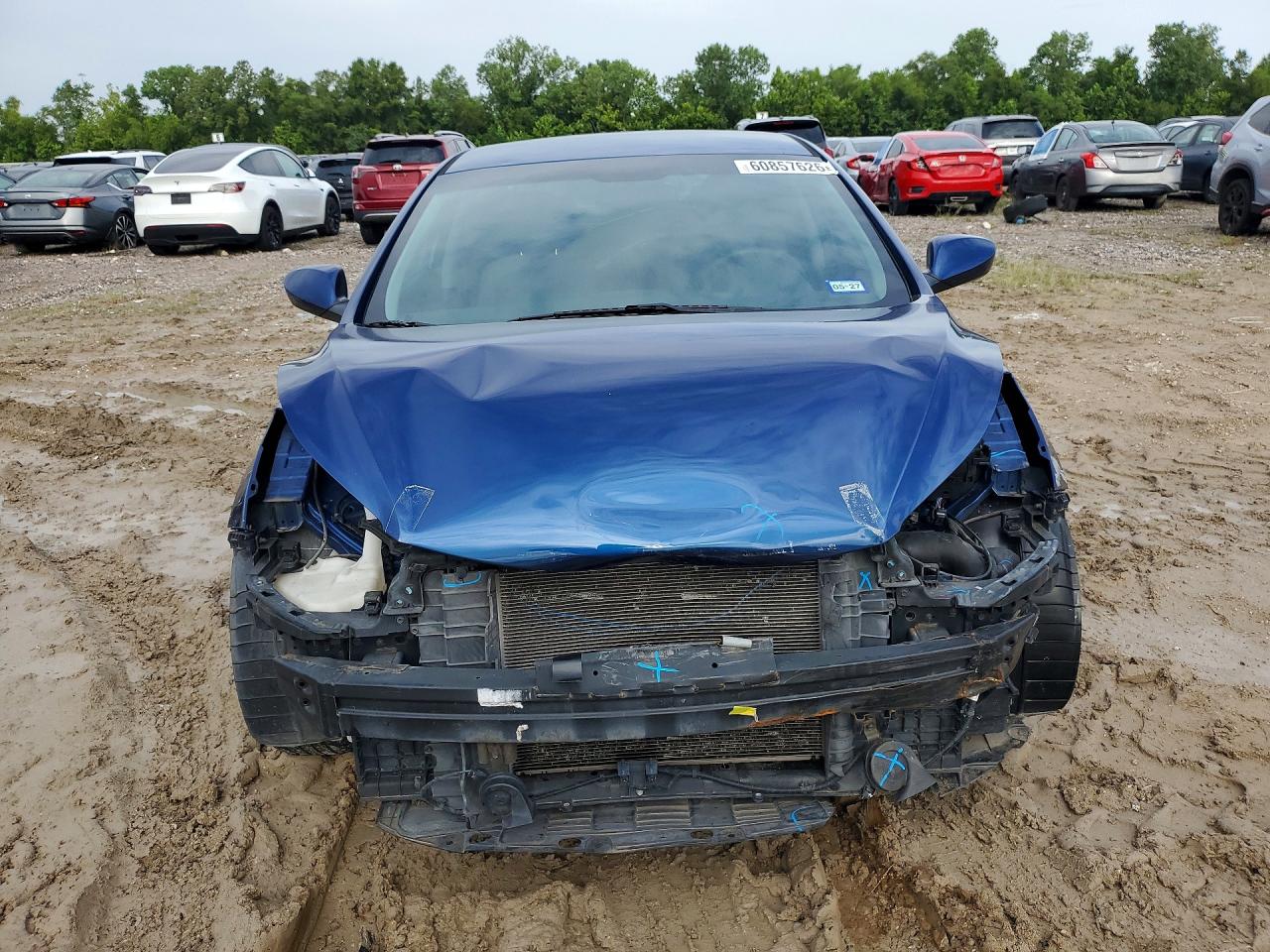2015 Hyundai Elantra Se Blue vin: 5NPDH4AE1FH585338