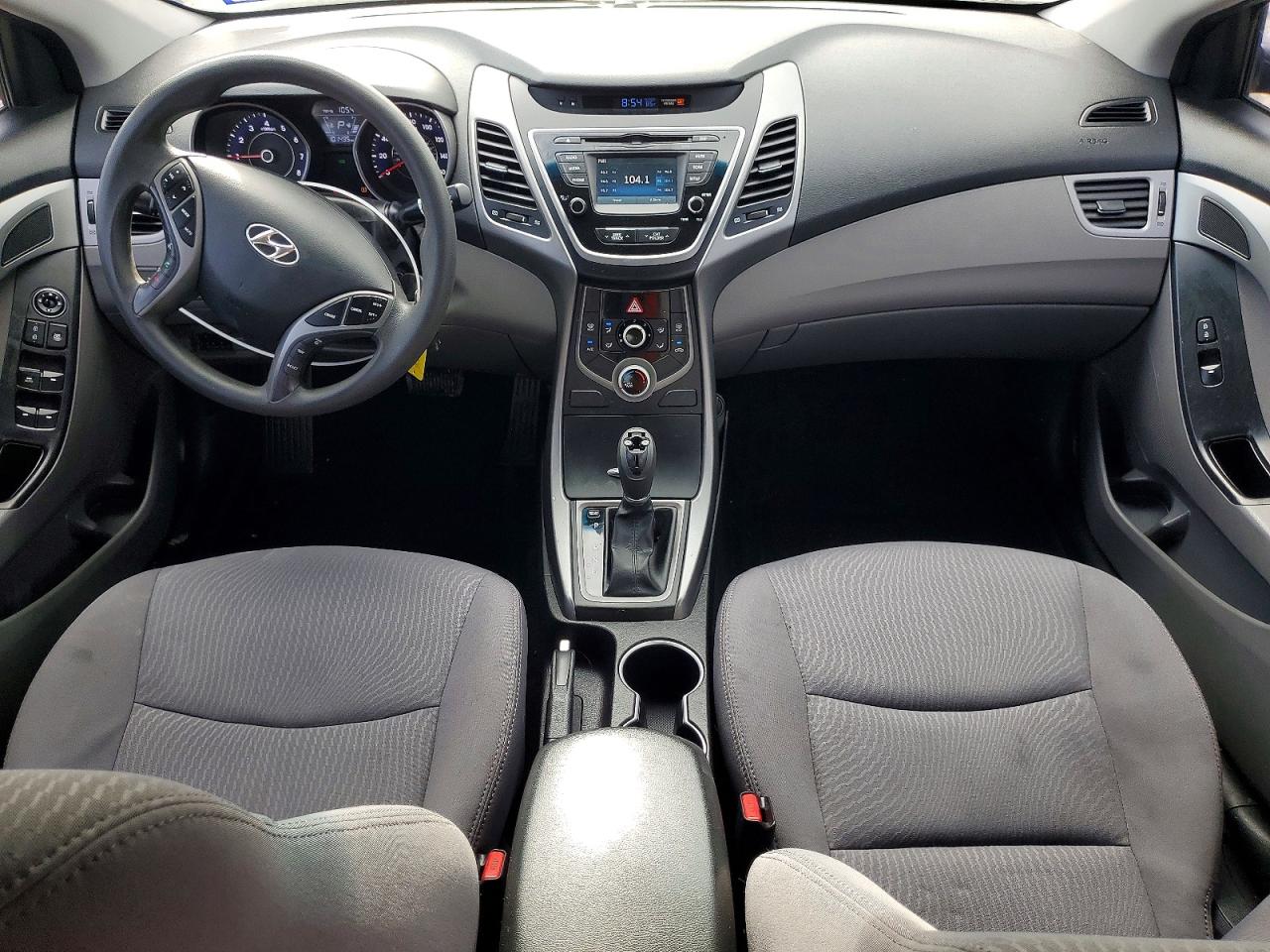 2015 Hyundai Elantra Se Blue vin: 5NPDH4AE1FH585338