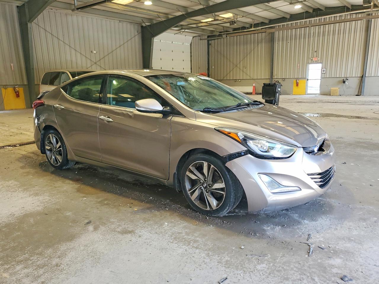 2015 Hyundai Elantra Limited Silver vin: 5NPDH4AE1FH589826