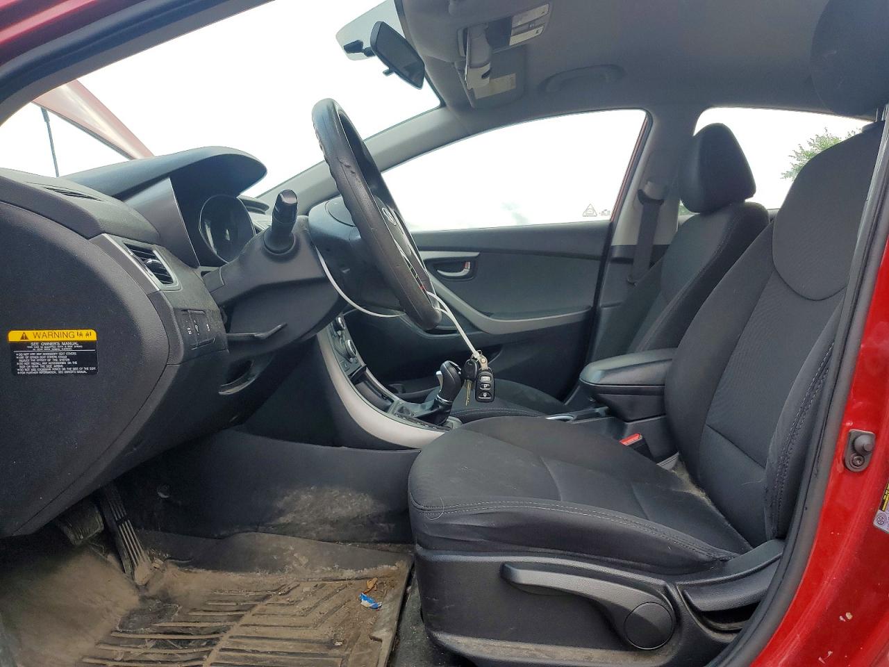 2015 Hyundai Elantra Se Red vin: 5NPDH4AE1FH591625