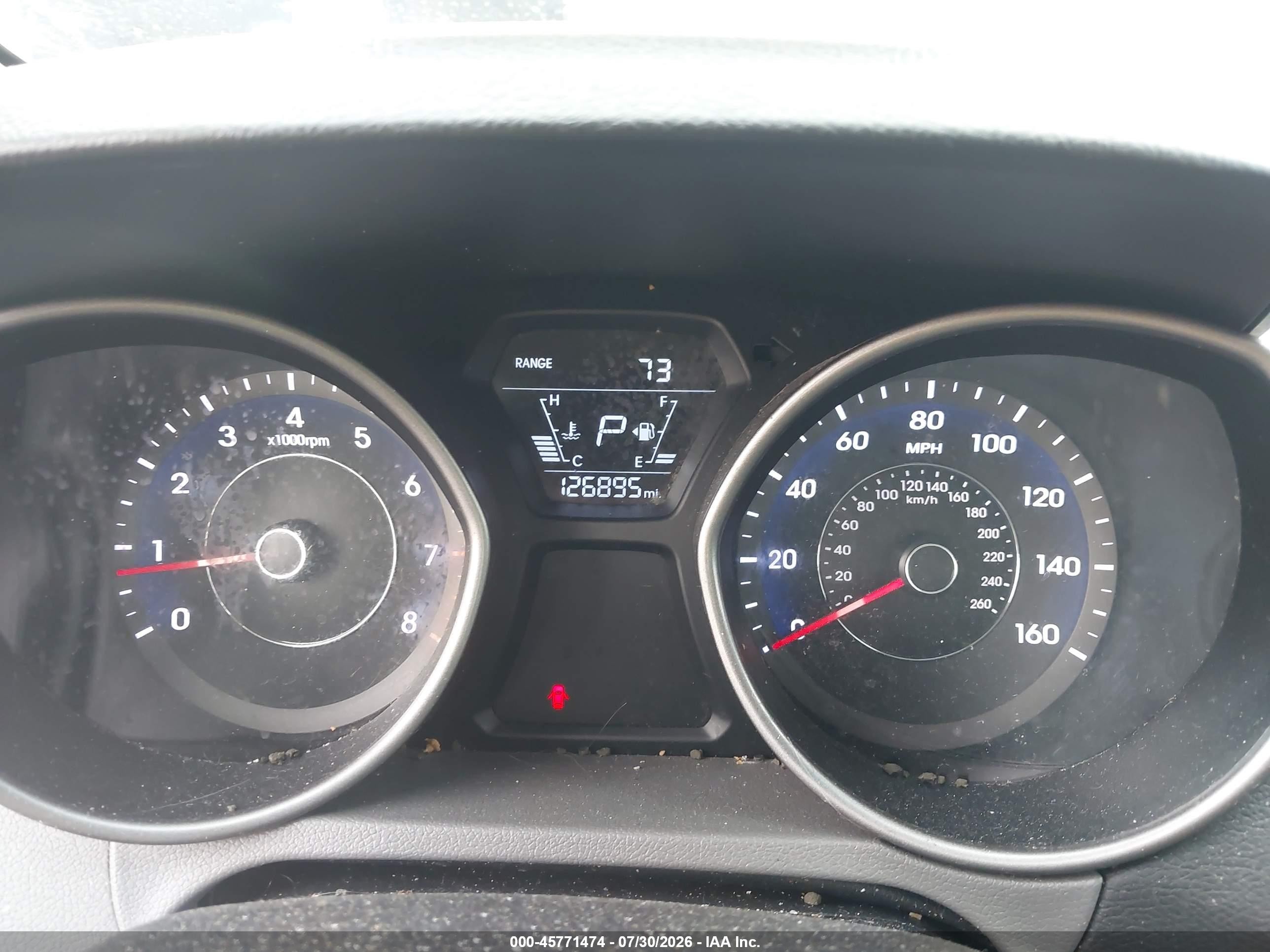2015 Hyundai Elantra Se Gray vin: 5NPDH4AE1FH599580