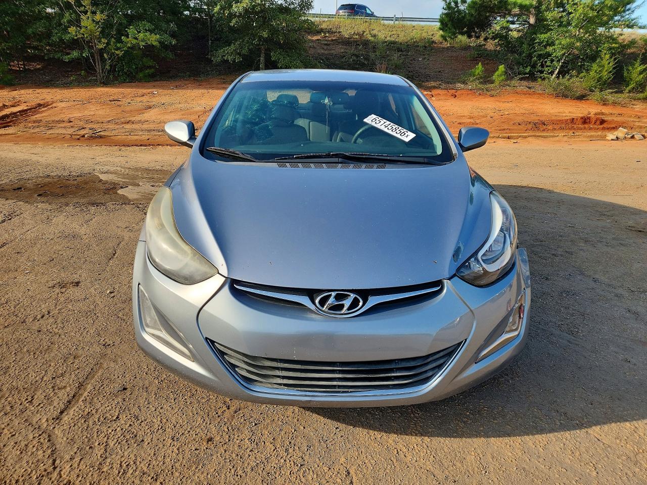 2015 Hyundai Elantra Se Silver vin: 5NPDH4AE1FH605992