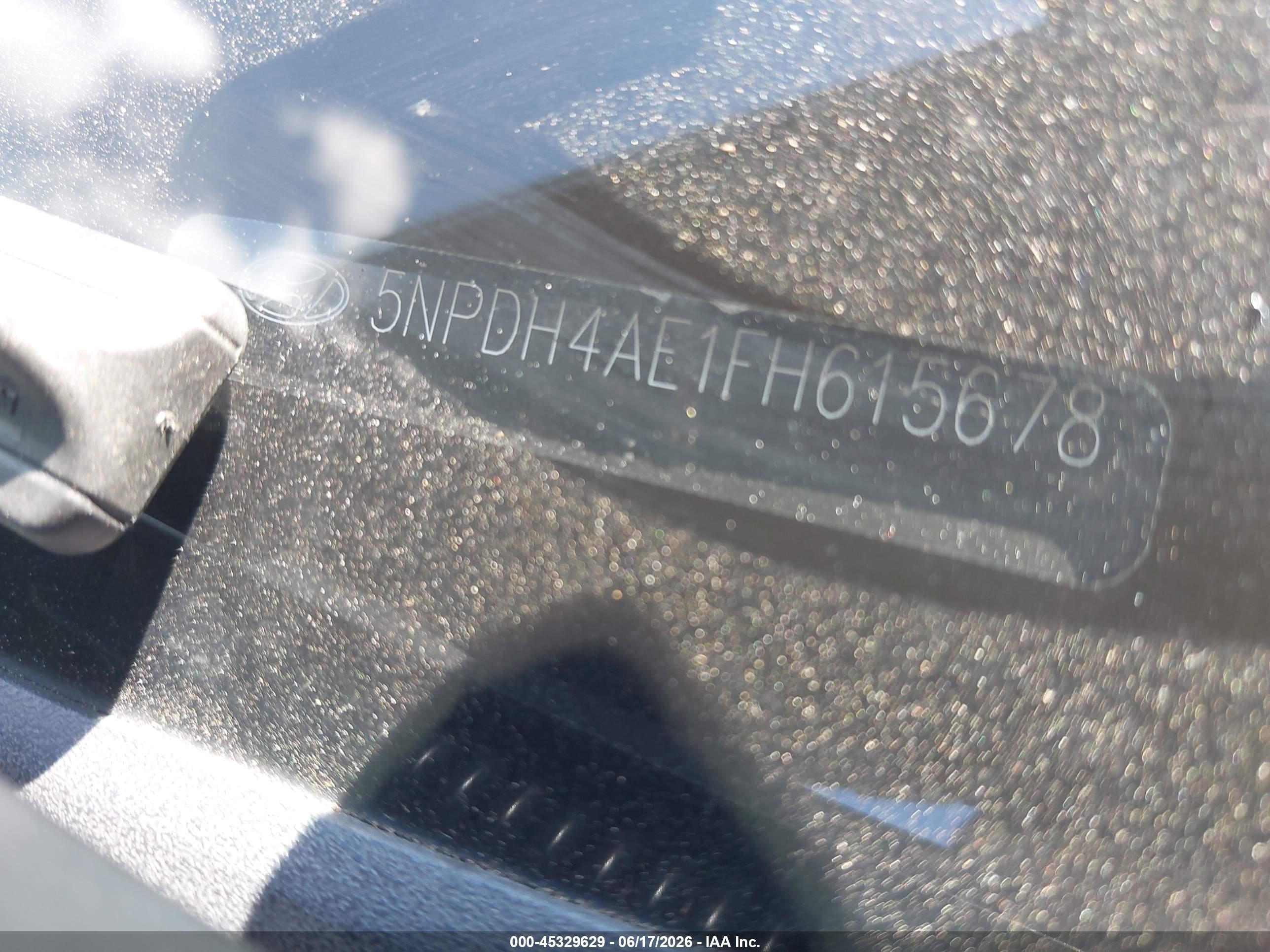 2015 Hyundai Elantra Se Серый vin: 5NPDH4AE1FH615678