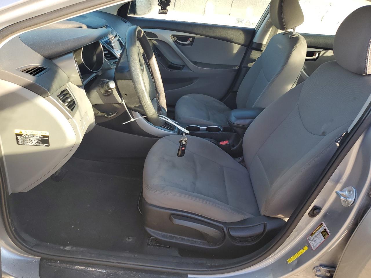 2015 Hyundai Elantra Se Silver vin: 5NPDH4AE1FH629032