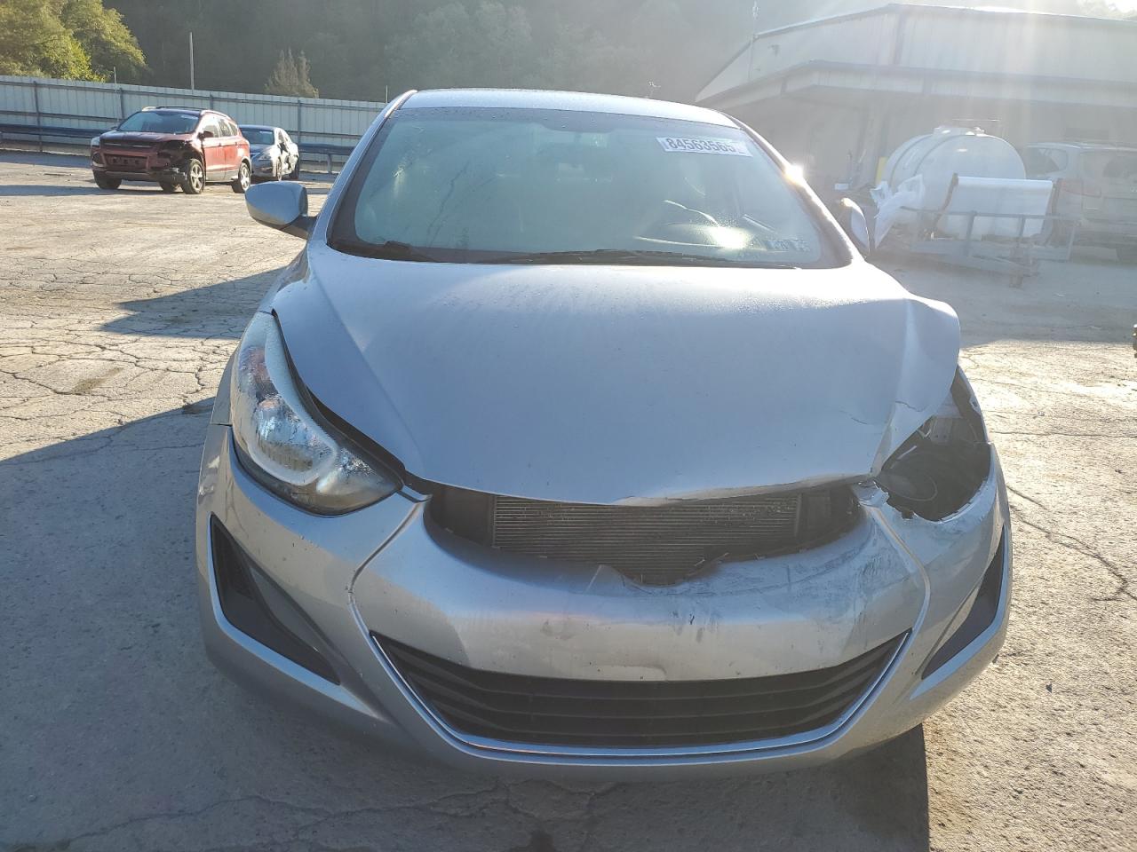 2015 Hyundai Elantra Se Silver vin: 5NPDH4AE1FH629032