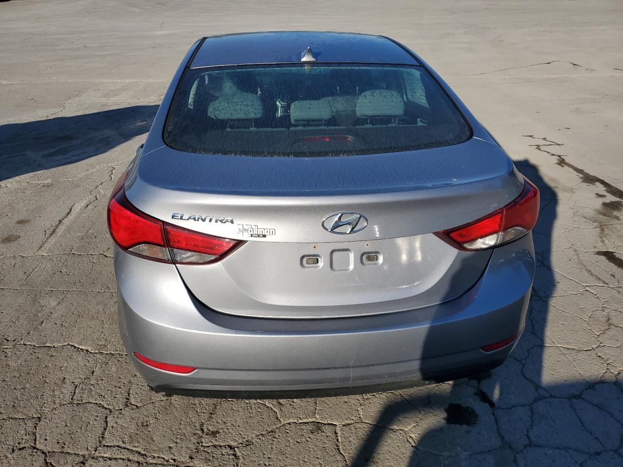 2015 Hyundai Elantra Se Silver vin: 5NPDH4AE1FH629032