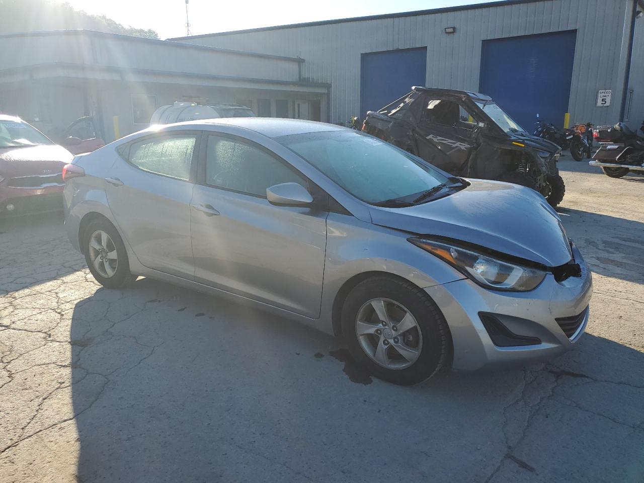 2015 Hyundai Elantra Se Silver vin: 5NPDH4AE1FH629032