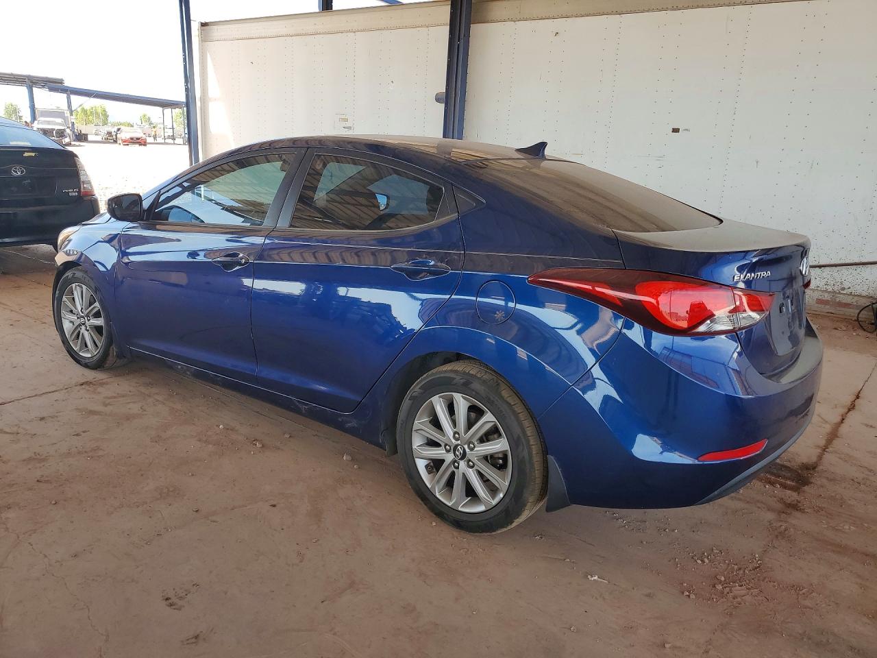 2015 Hyundai Elantra Se Blue vin: 5NPDH4AE1FH635848