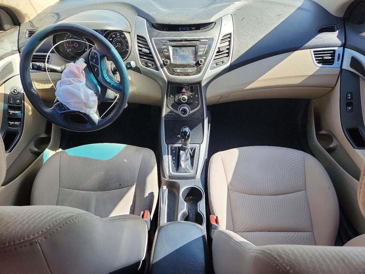 2015 Hyundai Elantra Se Blue vin: 5NPDH4AE1FH635848