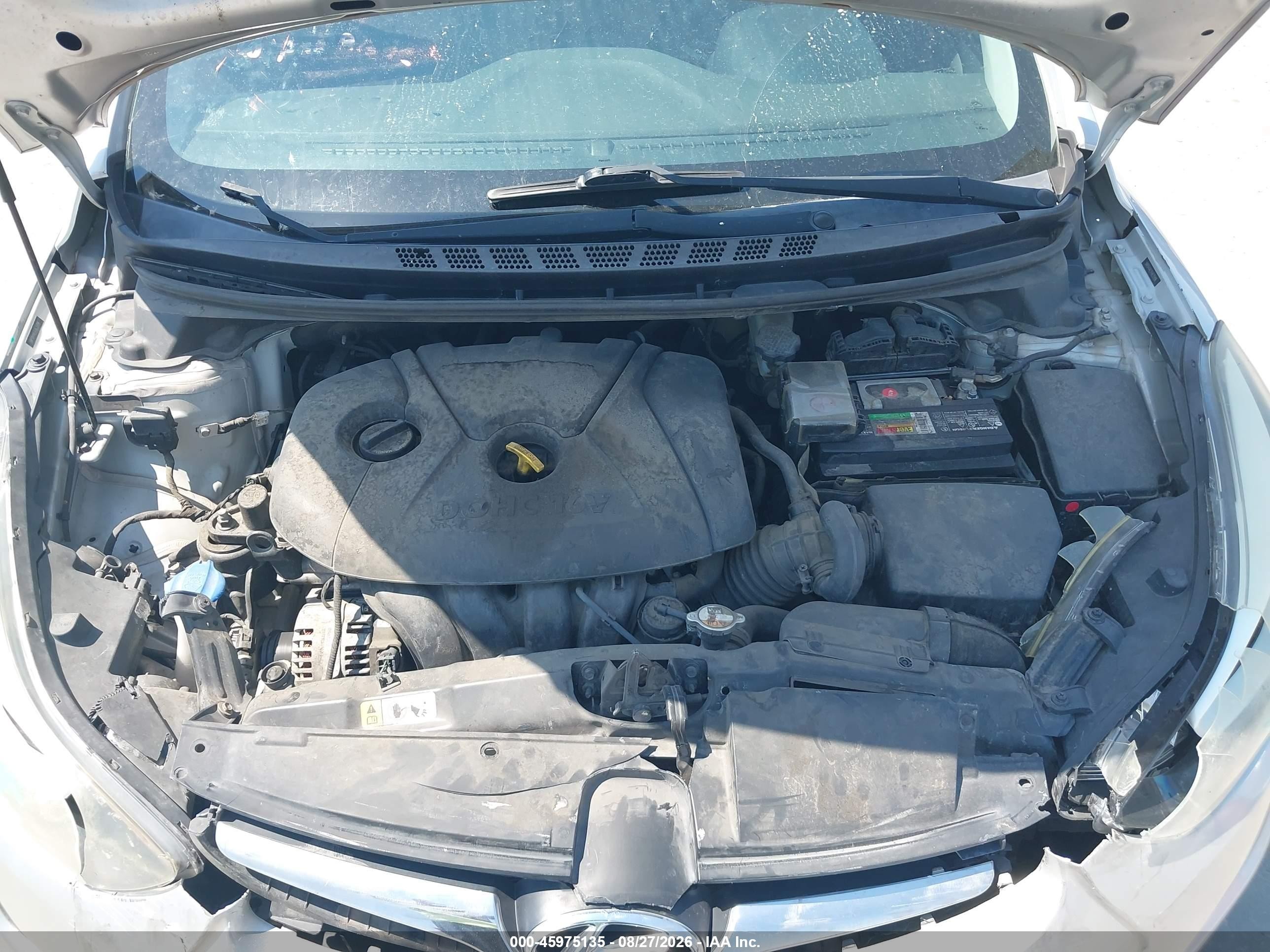 2015 Hyundai Elantra Se Silver vin: 5NPDH4AE1FH635896