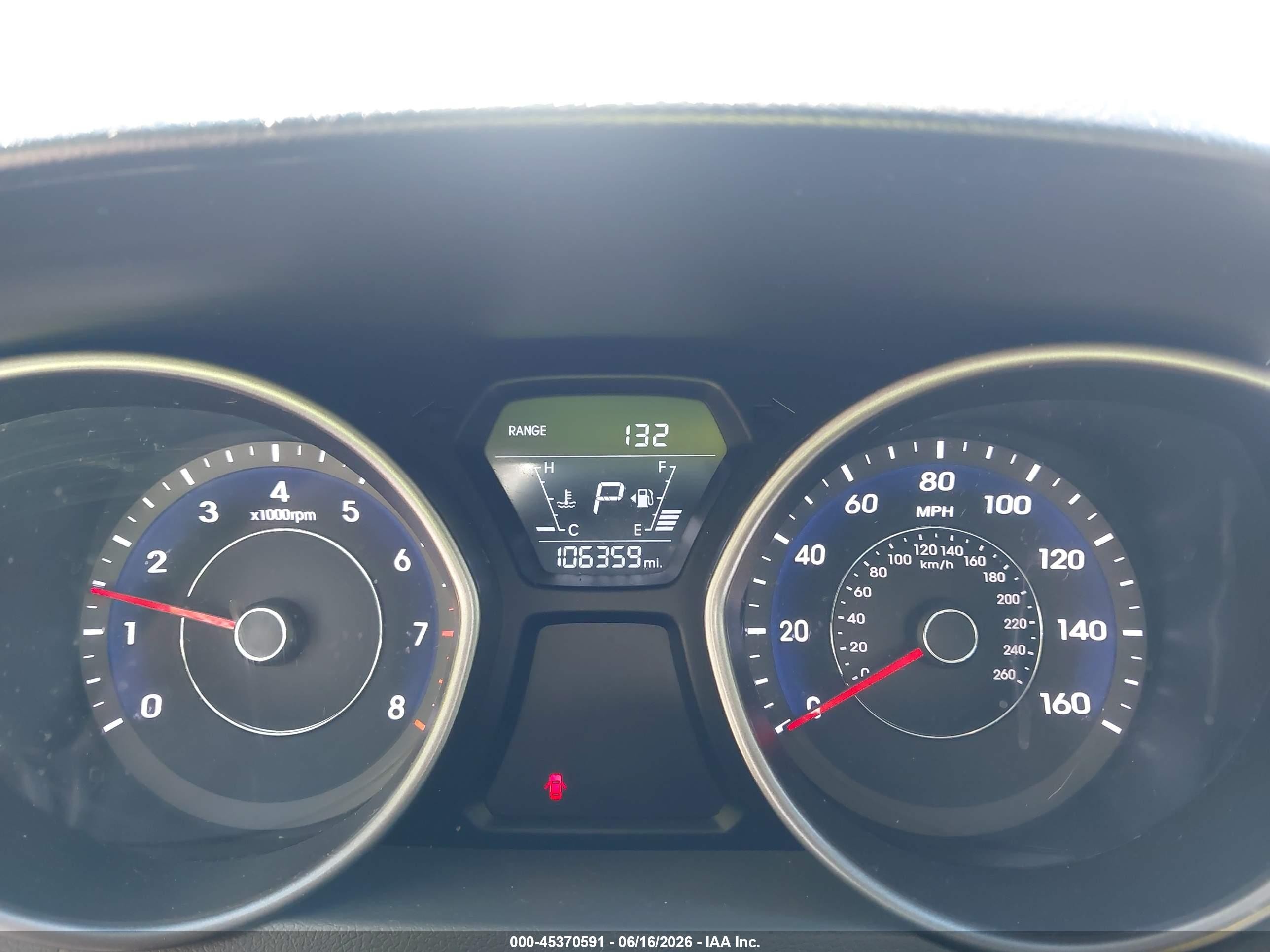 2015 Hyundai Elantra Se Gray vin: 5NPDH4AE1FH638295