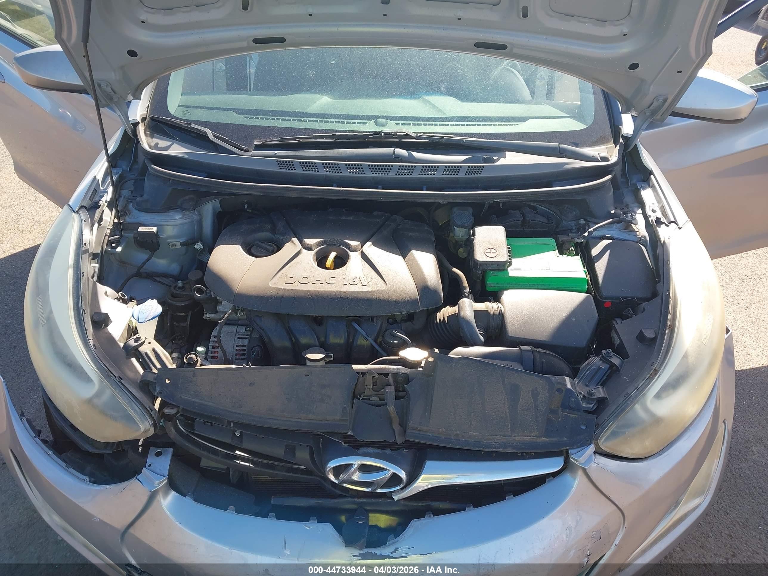2015 Hyundai Elantra Se Silver vin: 5NPDH4AE1FH640192
