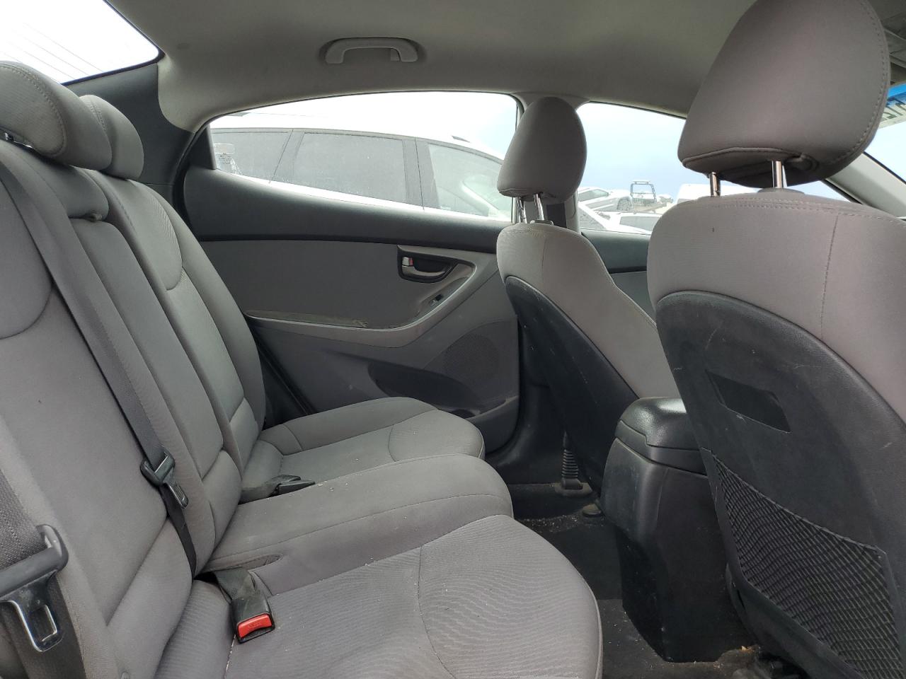 2015 Hyundai Elantra Se White vin: 5NPDH4AE1FH641150