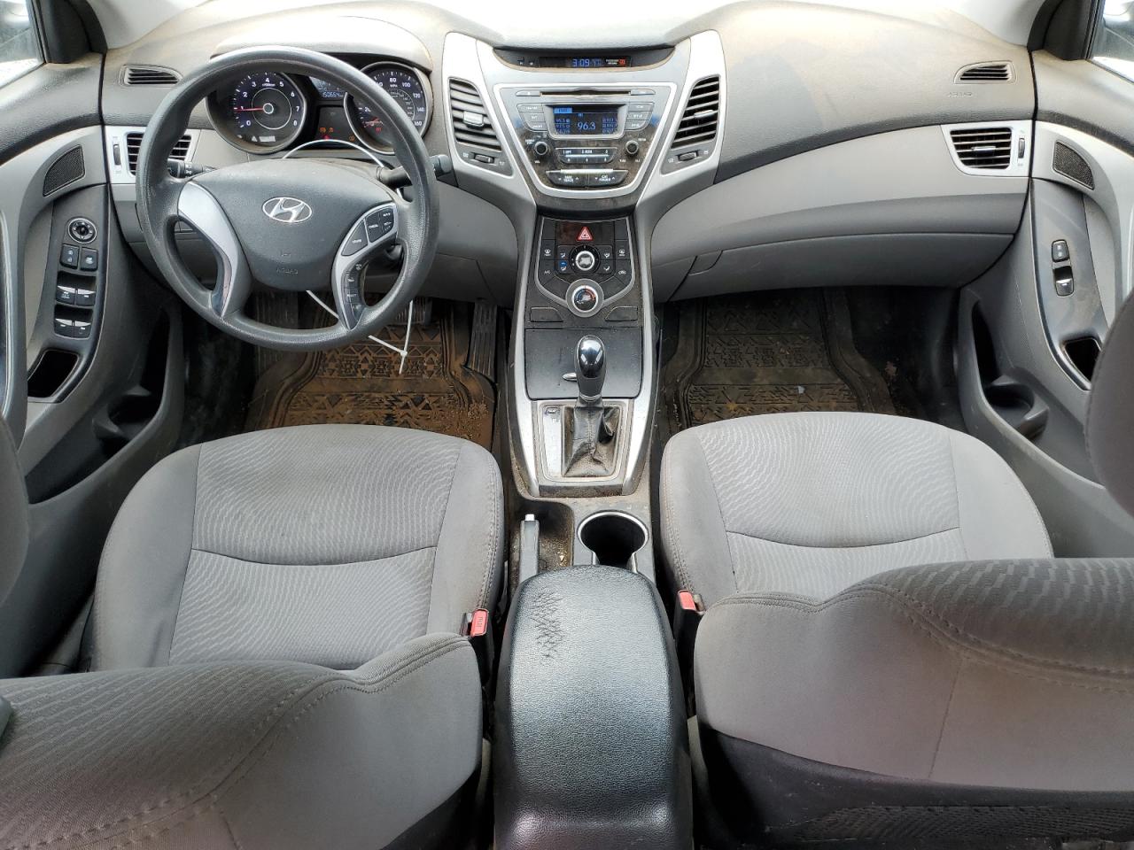 2015 Hyundai Elantra Se White vin: 5NPDH4AE1FH641150