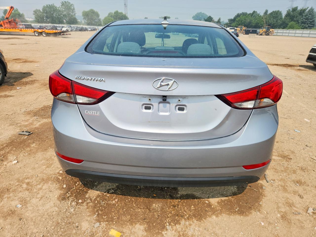 2015 Hyundai Elantra Se Silver vin: 5NPDH4AE1FH647482