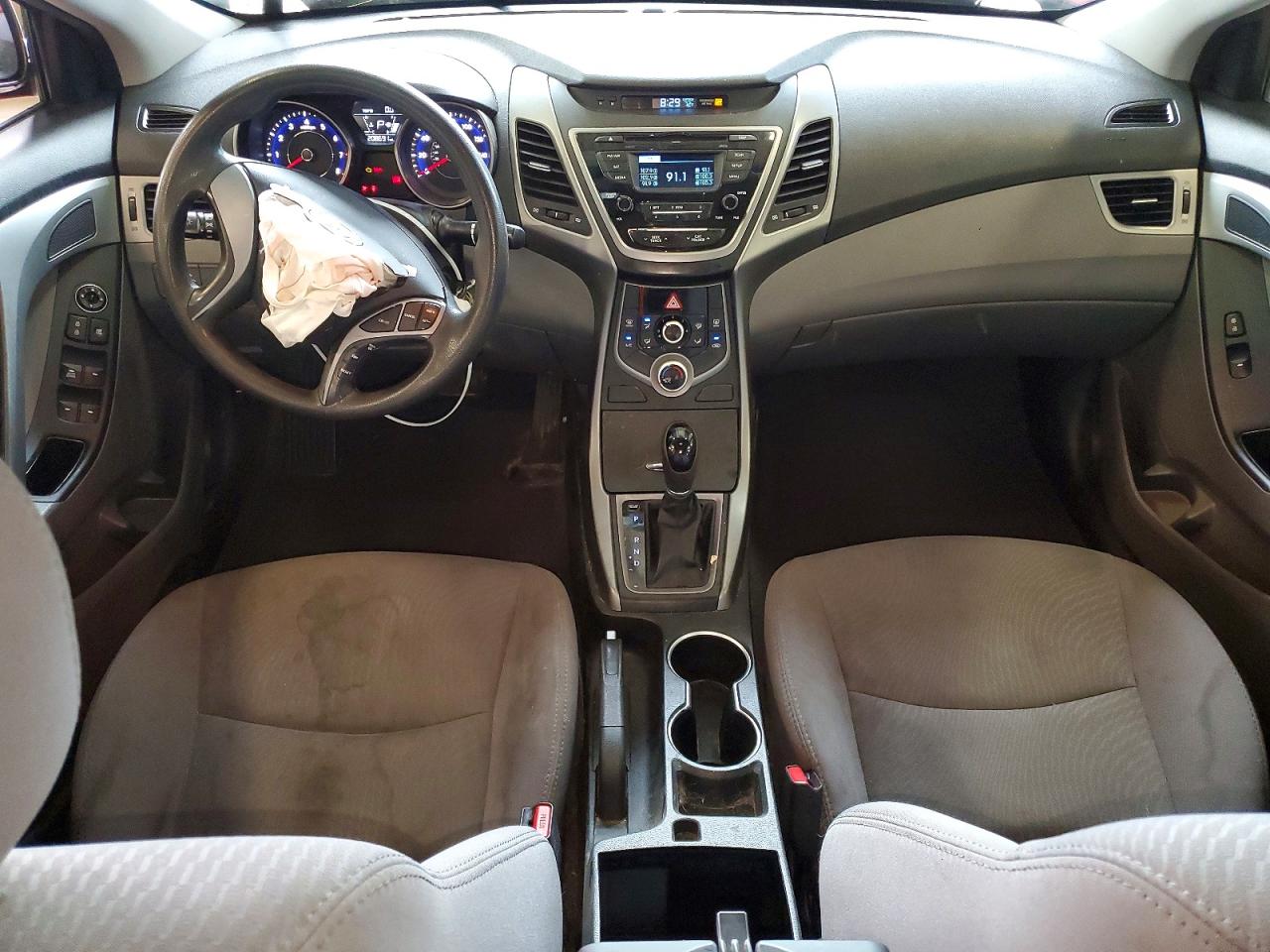 2015 Hyundai Elantra Se Red vin: 5NPDH4AE1FH648003