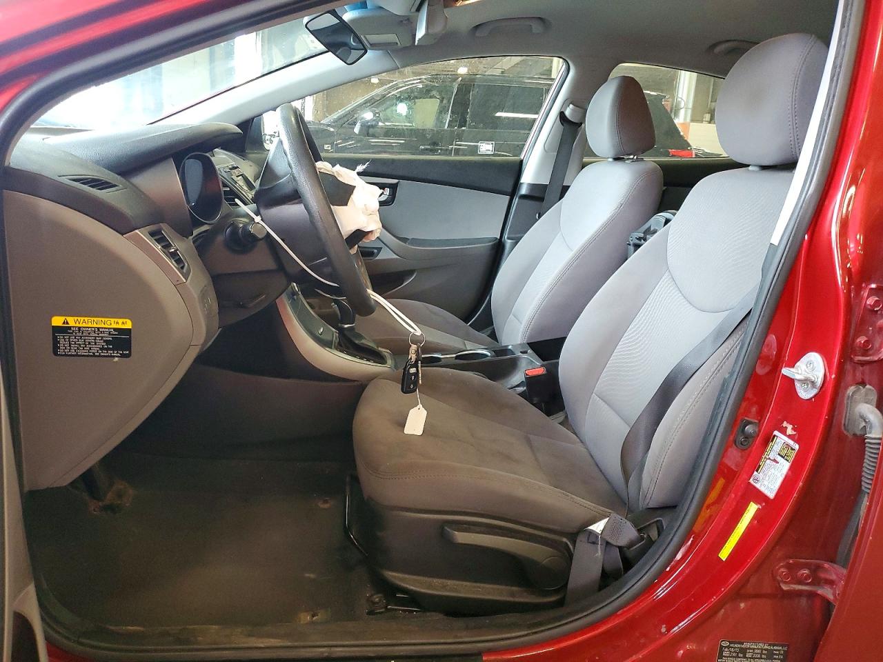 2015 Hyundai Elantra Se Red vin: 5NPDH4AE1FH648003