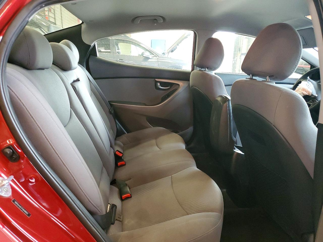 2015 Hyundai Elantra Se Red vin: 5NPDH4AE1FH648003