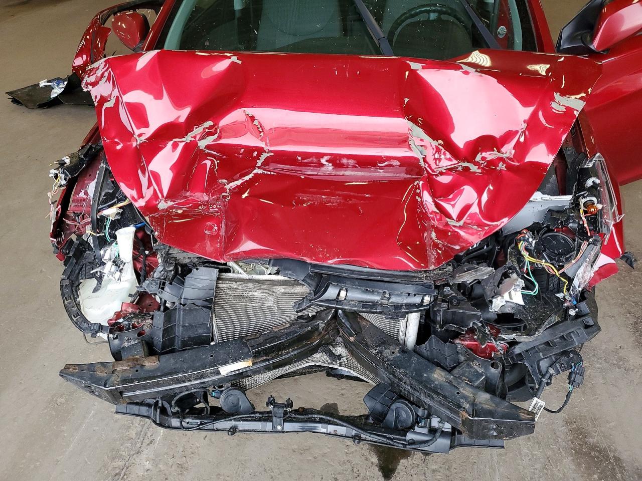2015 Hyundai Elantra Se Red vin: 5NPDH4AE1FH648003