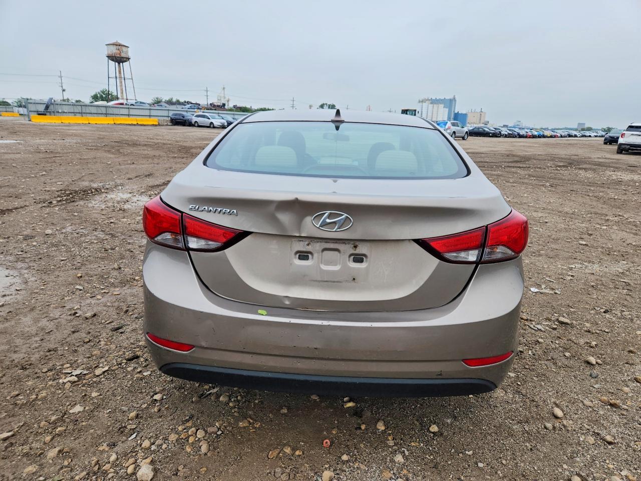 2015 Hyundai Elantra Se Бежевый vin: 5NPDH4AE1FH650625