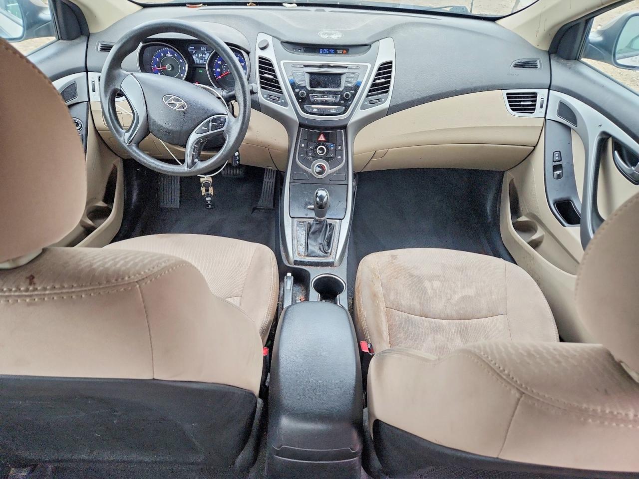 2015 Hyundai Elantra Se Бежевый vin: 5NPDH4AE1FH650625