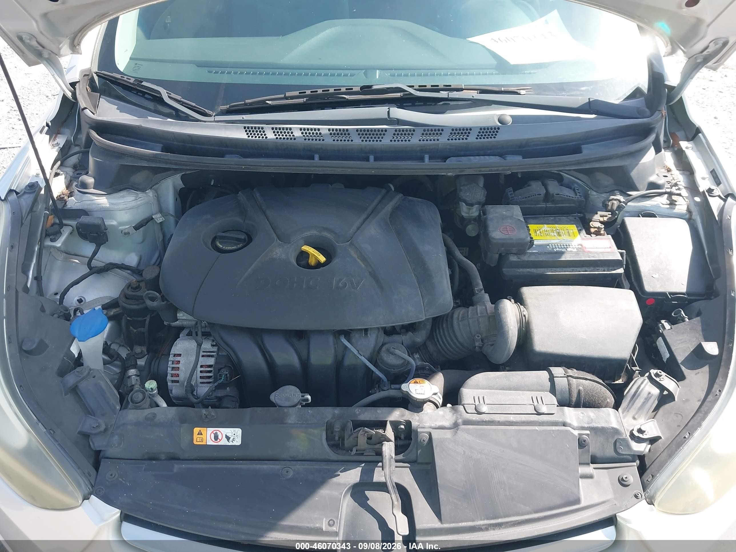 2015 Hyundai Elantra Se Silver vin: 5NPDH4AE1FH651239