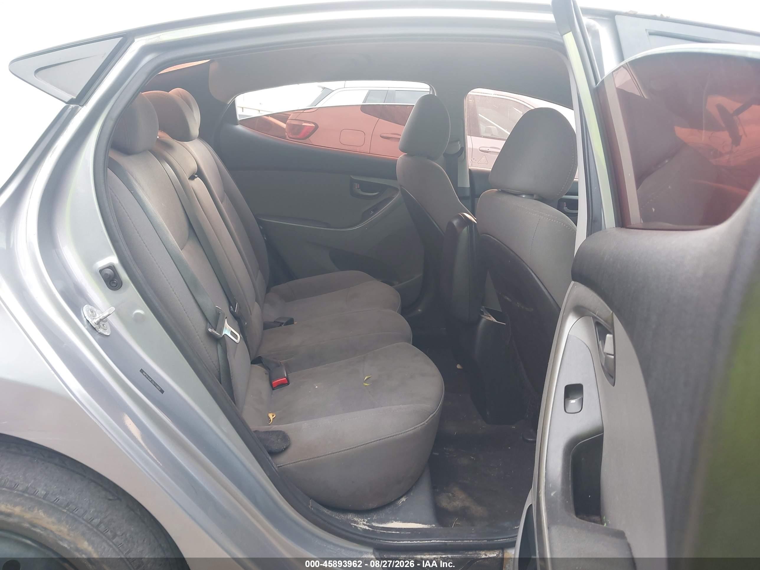2016 Hyundai Elantra Se Silver vin: 5NPDH4AE1GH710002