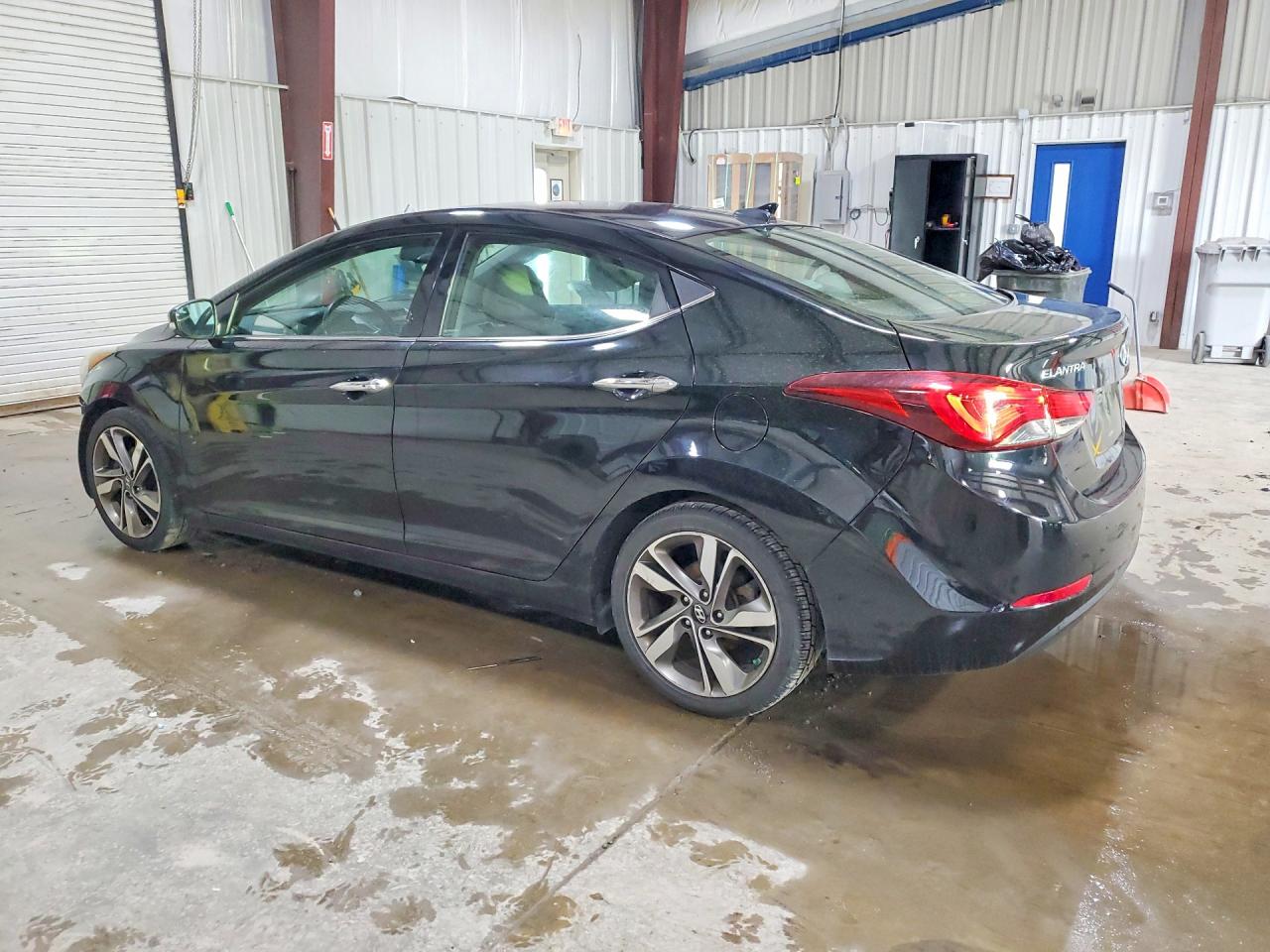 2016 Hyundai Elantra Eco Black vin: 5NPDH4AE1GH711554