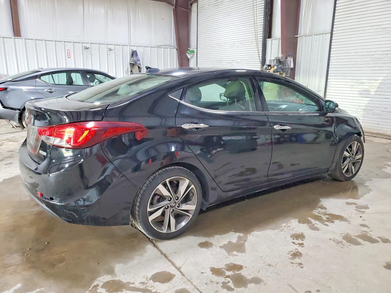 2016 Hyundai Elantra Eco Black vin: 5NPDH4AE1GH711554