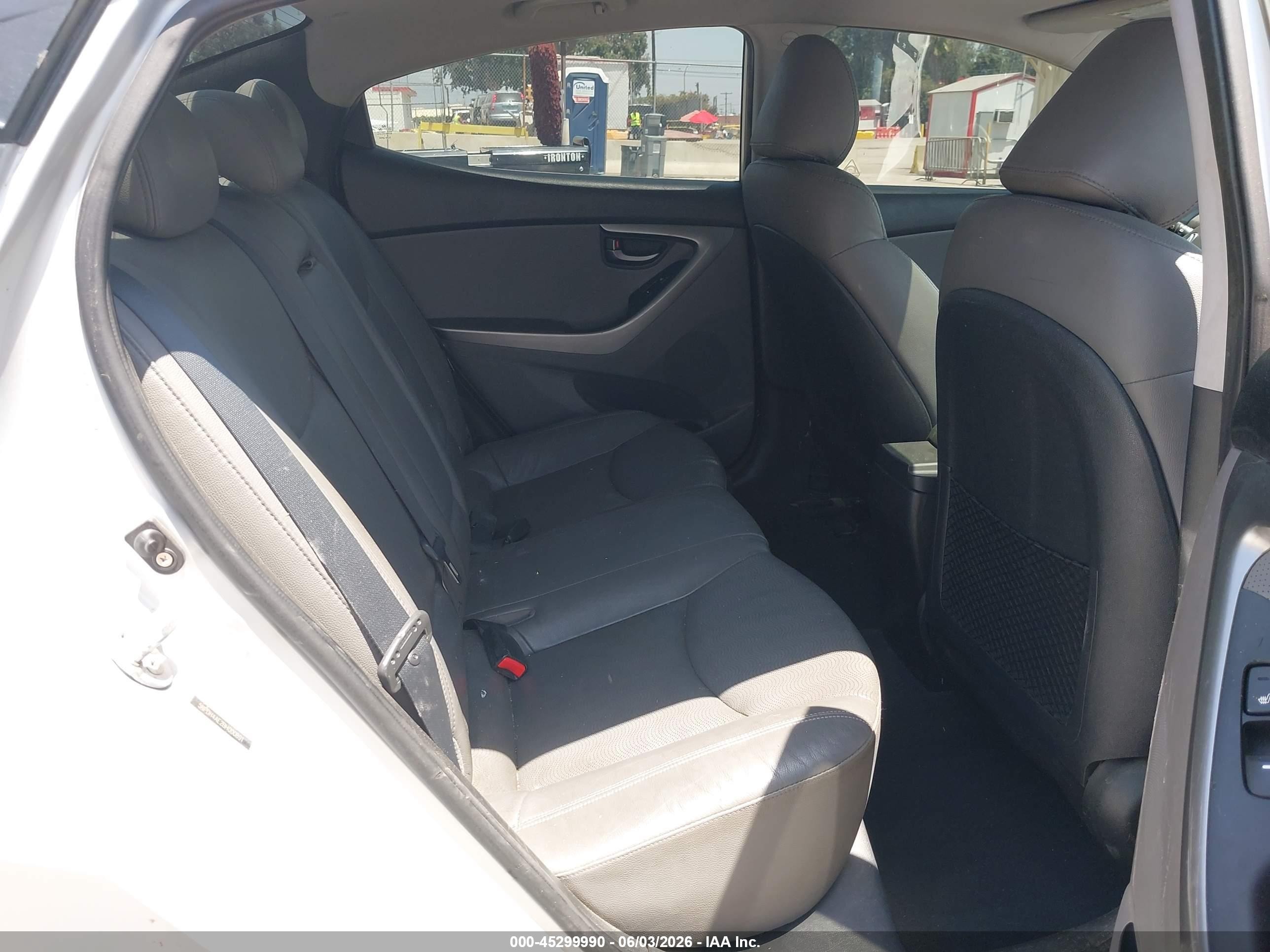 2011 Hyundai Elantra Limited Серый vin: 5NPDH4AE2BH000891
