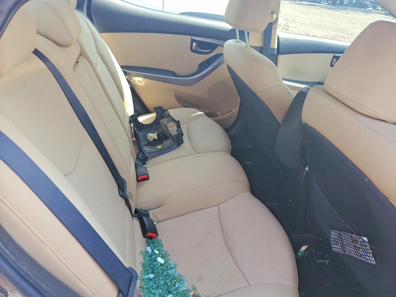 2011 Hyundai Elantra Gls Желто-коричневый vin: 5NPDH4AE2BH001295