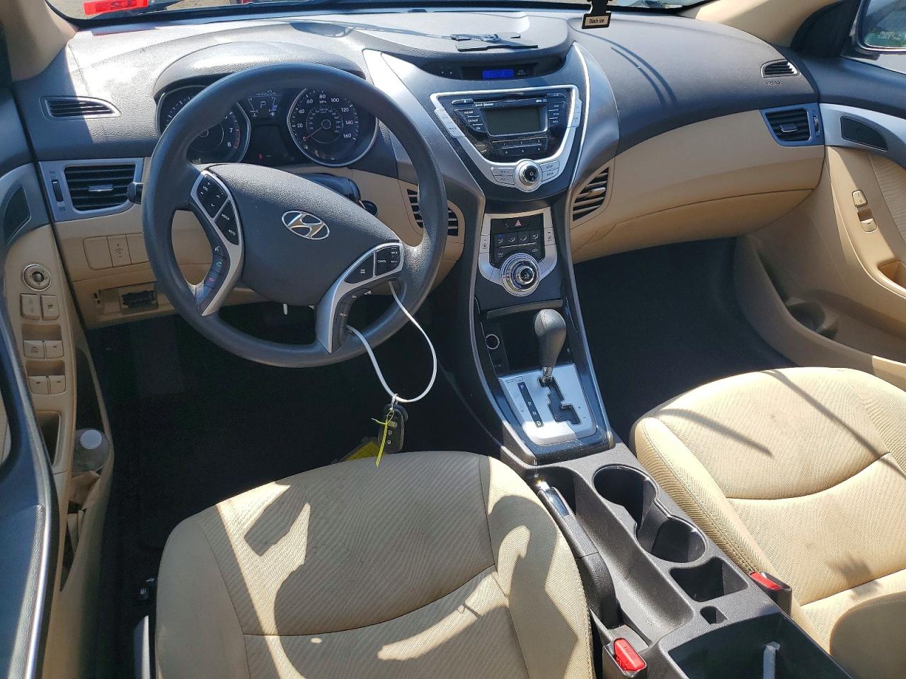 2011 Hyundai Elantra Gls Желто-коричневый vin: 5NPDH4AE2BH001295