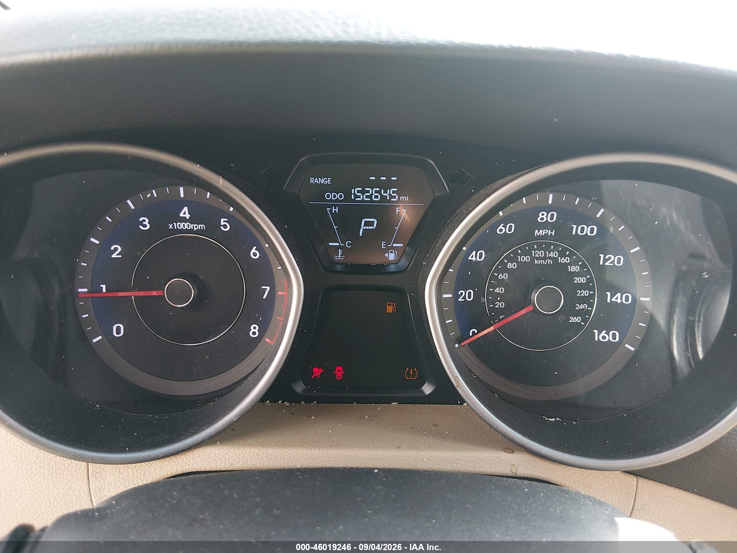 2011 Hyundai Elantra Gls Белый vin: 5NPDH4AE2BH004844