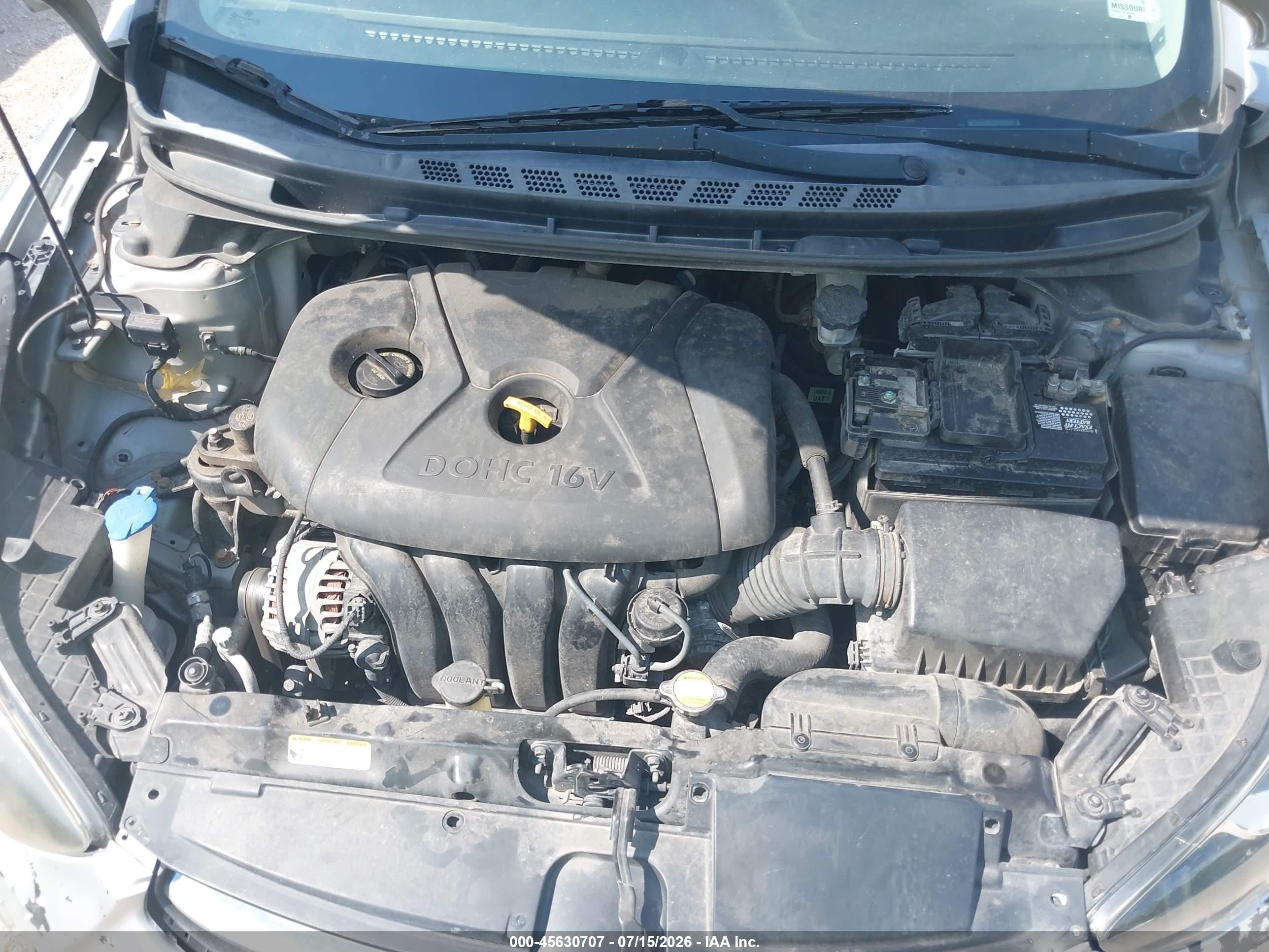2011 Hyundai Elantra Limited Серебряный vin: 5NPDH4AE2BH005038