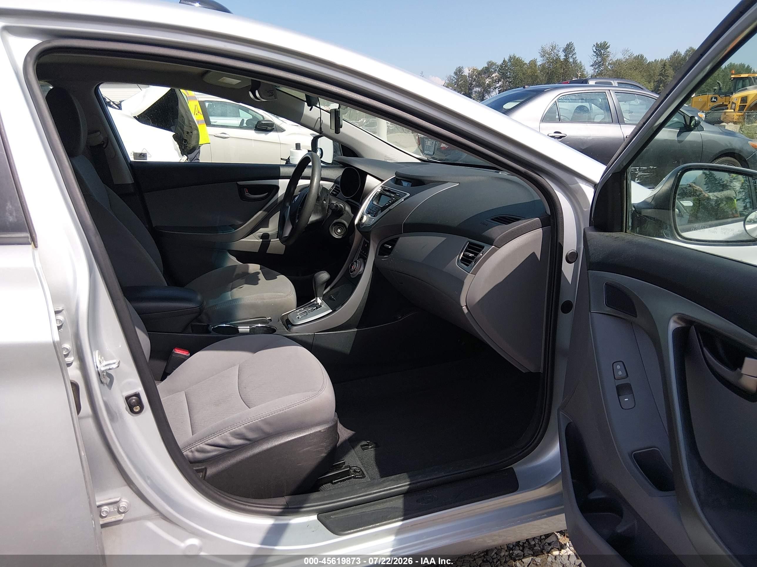2011 Hyundai Elantra Gls Silver vin: 5NPDH4AE2BH025824