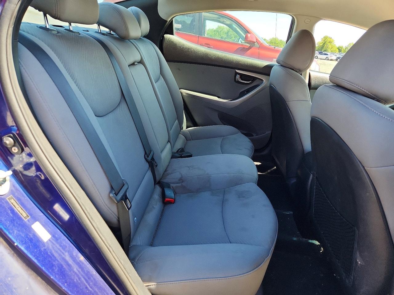 2011 Hyundai Elantra Gls Blue vin: 5NPDH4AE2BH027959